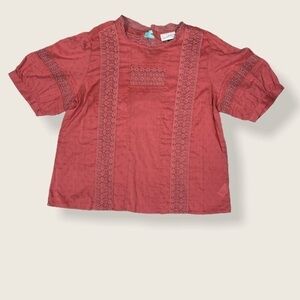 Universal Thread Boho Short Sleeve Top